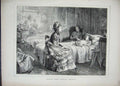 Antique Old Print *0319 1871 Garrison Female Hospital Woolwich Ward Nurses
