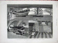 Old Antique Print 1876 State Barge George Iii Nelson Body H.M.S Victory 19th