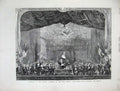 Old Antique Print 1878 Gaite Theatre Paris Victor Hugo Voltaire Centenary 19th