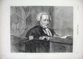 Old Antique Print 1874 Tichborne Trial Lord Chief Justice Court Room Art 19th