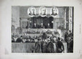 Old Antique Print 1881 Ireland Court Land Commission Litton O'Hagan Men 19th