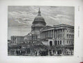 Old Antique Print 1873 General Grant President United States Washington 19th