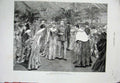 Old Antique Print 1887 Jubilee Ball Guildhall Lord Mayor Royal Party Art 19th