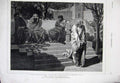 Old Antique Print 1877 Garden Gethsemane Cuthbert Grosvenor Gallery Art 19th