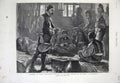 Old Antique Print 1877 Bashi-Bazouks Batak Massacre Prison Philippopolis 19th