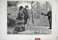 Original Old Antique Print 1873 Chelsea Hospital Gardens Man Nurse Fine Art