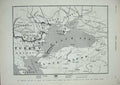 Old Antique Print 1877 War Map Turkey Russia Armies Black Sea Crimea Asia 19th