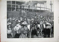 Old Antique Print 1896 Saloon Passengers White Star Steamer Majestic Ship 19th