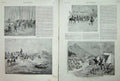 Old Antique Print Italian Cavalry Lancers French Siers 1893 Jagers War 19th