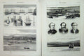 Antique Old Print 1877 St Helena War Turn Severin Danube Silistria Cawley 19th