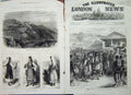 Original Old Antique Print 1875 War Herzegovina Turkish Siers Fortress Kleck