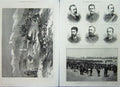 Old Antique Print 1887 Afghan Officers Worcestershire Pitchcroft Siers 19th