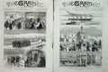 Old Antique Print 1877 War Midhat Pasha Edhem Constantinople Vizier Ship 19th