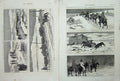 Original Old Antique Print 1877 Turkish Siers Sofia Balkans Alexinatz Morava