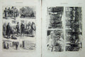 Old Antique Print English Red Cross Hospital Nisch 1877 Turkish Golgotha 19th