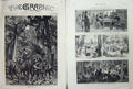 Old Antique Print 1876 War East Servian Baggage Train Jovalor Joanjica 19th
