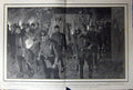 Original Old Antique Print 1901 Procession FriedrichshCronberg Parish Church