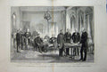 Antique Old Print Admiralty Palace Constantinople Zichy Elliot Corti 1877 19th