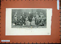 Original Old Antique Print 1884 Duke Duchess Connaught Meerhut India Siers 19th
