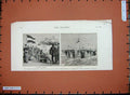 Old Antique Print 1887 Ice Skating English Dutch People Rotterdam Holland 19th