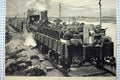 Original Old Antique Print War Egypt 1882 Armoured Train Nordenfeldt Gun Siers