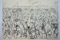 Original Old Antique Print War Soudan Battle El Teb Siers Advance Graham 1884