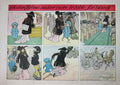 Original Old Antique Print Foxy Grandpa Cartoon 1903 Buster Brown Church Coach