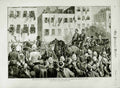 Old Antique Print 1882 War Egypt Khedive Cairo Capture Arabi Horses Coach 19th