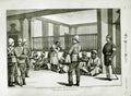 Old Antique Print 1882 War Egypt Prisoners Trial Alexandria Looting Men 19th