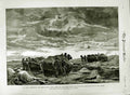 Original Old Antique Print 1882 Eira Boats Leigh Smith Franz Joseph Nova Zembla