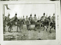 Original Old Antique Print 1882 Siers Woolwich Duke Cambridge Horses Coach 19th