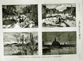Original Old Antique Print 1883 Floods Austro-Hungary Raab Seigeth Gyar Danube