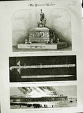 Old Antique Print 1883 Fire Jerry Promenade Nice Sword Alcester Wolseley 19th