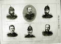 Original Old Antique Print 1883 Policemen Lewis Routledge Ward Blackburne-Tew