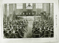 Old Antique Print 1883 London Diocesan Kings Hall Men Meeting Pictorial 19th