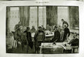 Original Old Antique Print 1882 Danubian Conference London Marinovitch Tissot