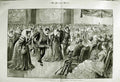 Original Old Antique Print 1882 Silver Wedding Court Berlin English Quadrille