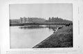Original Old Antique Print 1895 Horse Racing View Welbeck Lake Photograph 19th