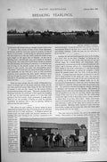 Old Antique Print 1896 Horse Racing Sport Admiral Rous Yearlings Stable 19th