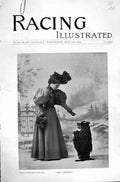 Antique Old Print 1896 Horse Racing Sport Jersey Carrick Amphibia Milford 19th