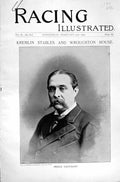 Old Antique Print Leader 1896 Horse Racing Sport Kremlin Soltykoff Waugh 19th