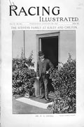 Old Antique Print 1896 Horse Racing Sport Stevens Cypria Gottschalk Yews 19th
