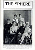 Original Old Antique Print 1916 Hughes Republican Candidate America Elections