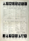 Old Antique Print 1916 Ryder V.C George Robertson Siers Asquith Fisher 20th