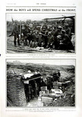 Old Antique Print 1916 General Joffre Lyautey Nivelle War British Sier 20th