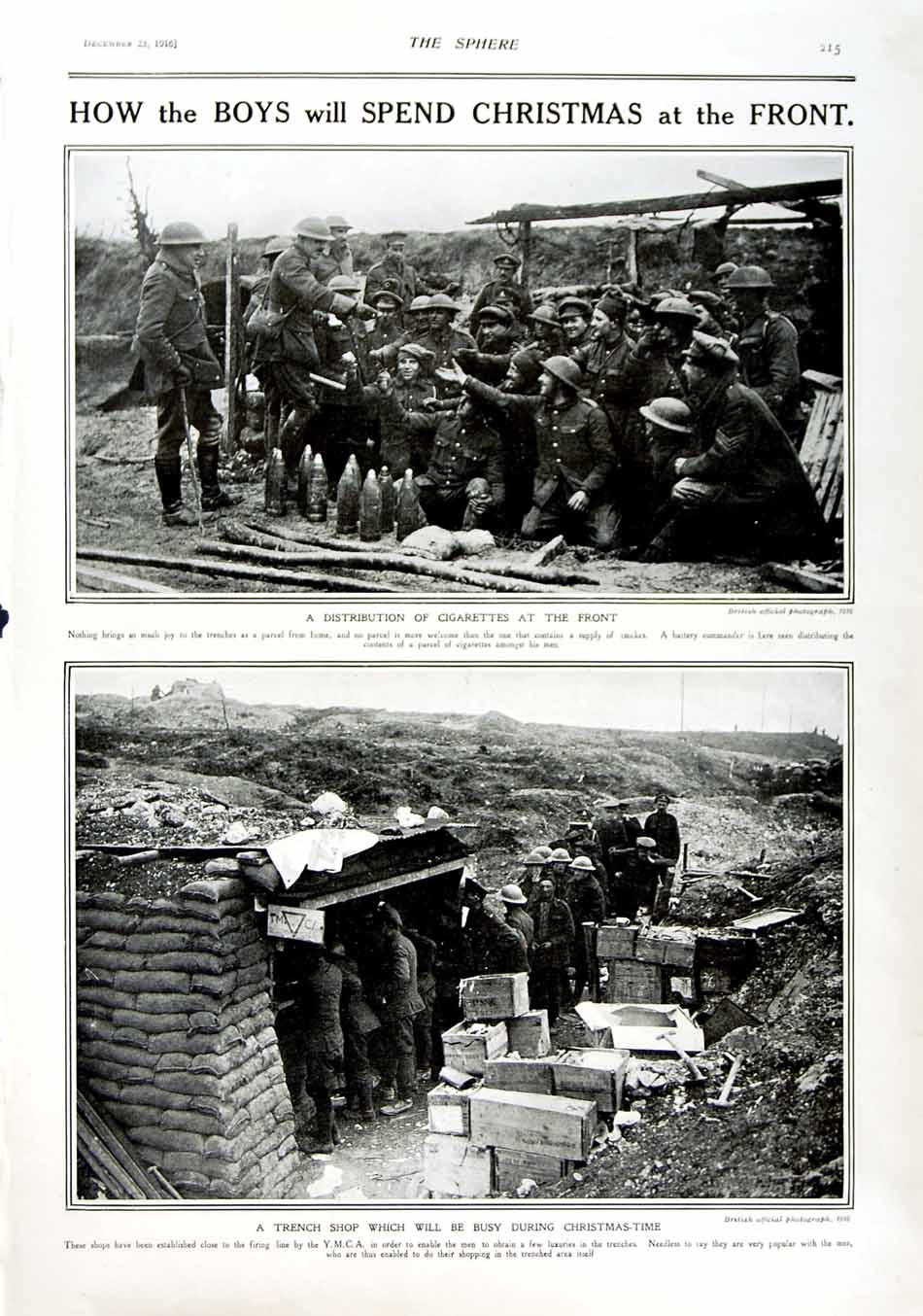 Old Antique Print 1916 General Joffre Lyautey Nivelle War British Sier 20th