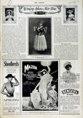 Original Old Antique Print 1916 Vauxhall Motor Car Lotus Horlick'S Lea Perrins