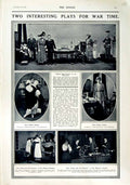 Old Antique Print 1916 Playhouse Theatre Majesty Gladys Cooper Terraine 20th
