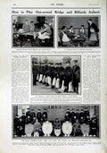 Old Antique Print 1916 Nurses Hospital Maoris Manchester Siers Marines 20th