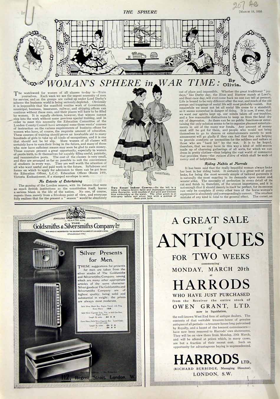 Old Antique Print 1916 Advertisement Calvert Tooth Powder Vickery Delta 20th